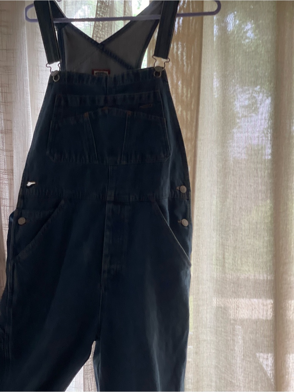 Old Navy Light Blue Denim Overalls